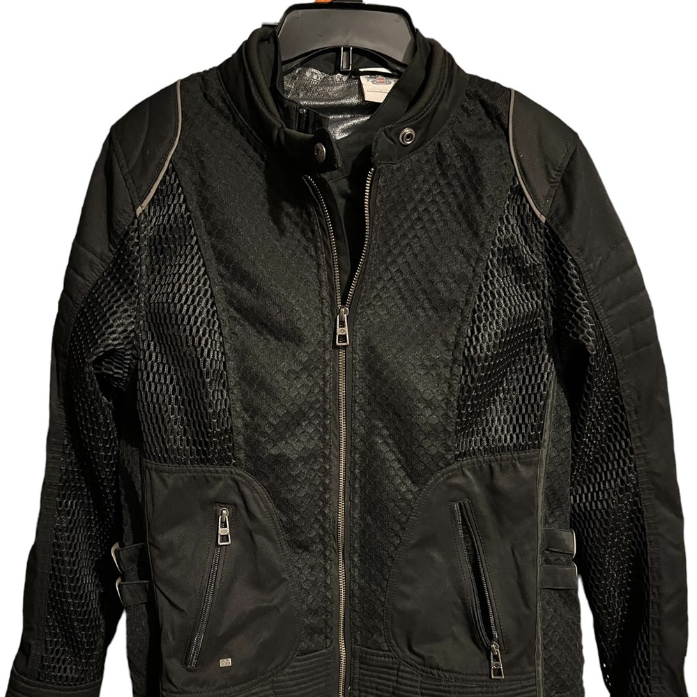 Harley-Davidson Women’s 2 in 1 Size Large Black Jacket